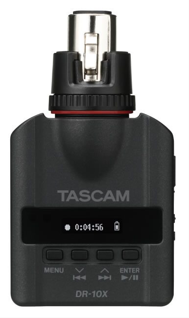 Tascam DR-10X XLR Micro Plug-On Audio Recorder