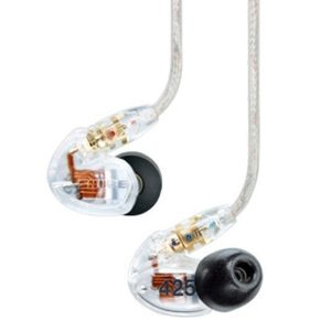 Shure SE425 Dual Driver Earphones - Clear