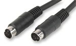 Mini Din Cable 4 Pin Male to 4 Pin Male 3m - front view