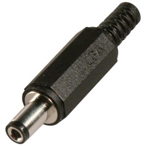 DC Power Connector, Plug, 2.5x5.5mm