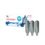 SodaSparkle CO2 soda chargers 50 Pack - front view