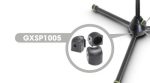 Gravity Leg Fitting for Mic Collar - front view