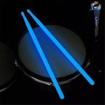 Drum Sticks Glow in the dark Blue - front view