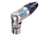 Neutrik XLR Female 3-Pin Right-Angle Connector - front view