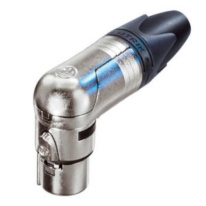 Neutrik XLR Female 3-Pin Right-Angle Connector