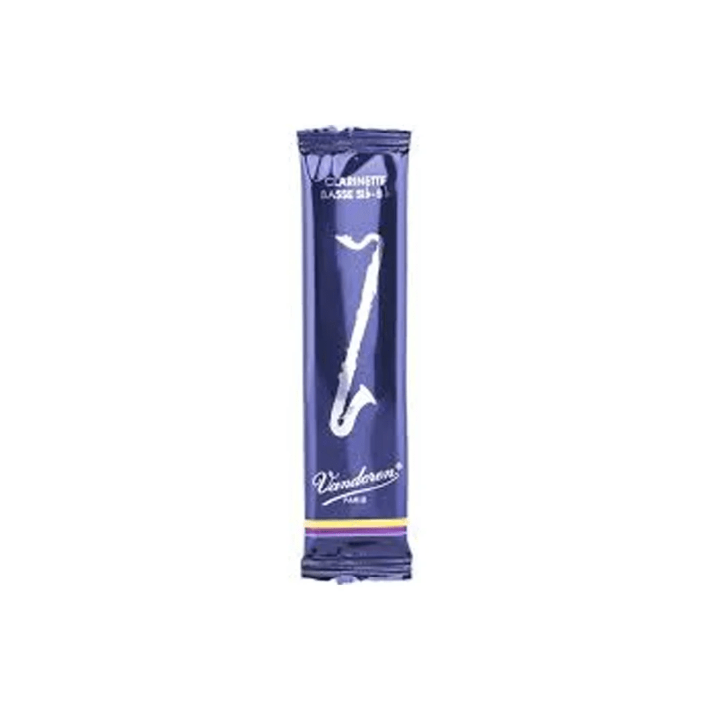 Vandoren CR122 Reed, Bass Clarinet, Traditional Strength 2