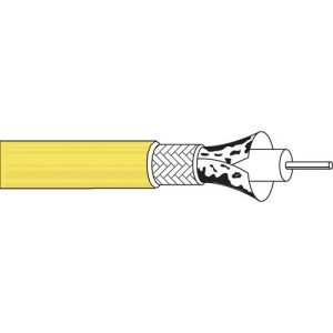 RG59 SDI Coax cable (75Ohm) Yellow  Sold Per Meter