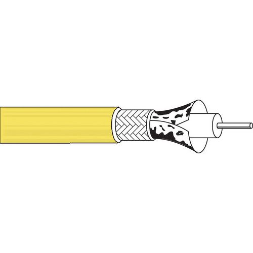 RG59 SDI Coax cable (75Ohm) Yellow  Sold Per Meter