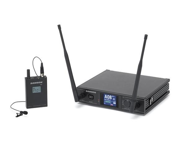 Wireless Lapel Mic Samson Synth 7 Presentation Professional UHF Wireless System