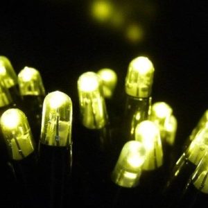 Black Wire LED Fairy Light Strings 4m Sections - Warm White