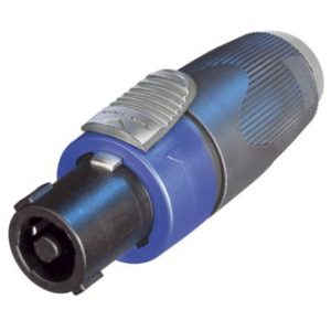 NL4FX SPEAKON TO 6.5MM MONO JACK RECEPTACLE