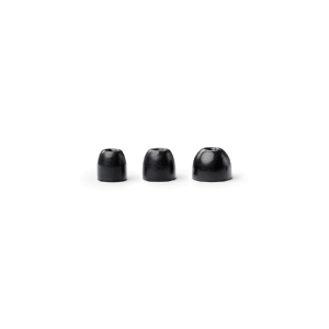 Shure Black Foam Tips- 2 Large (1 PR)