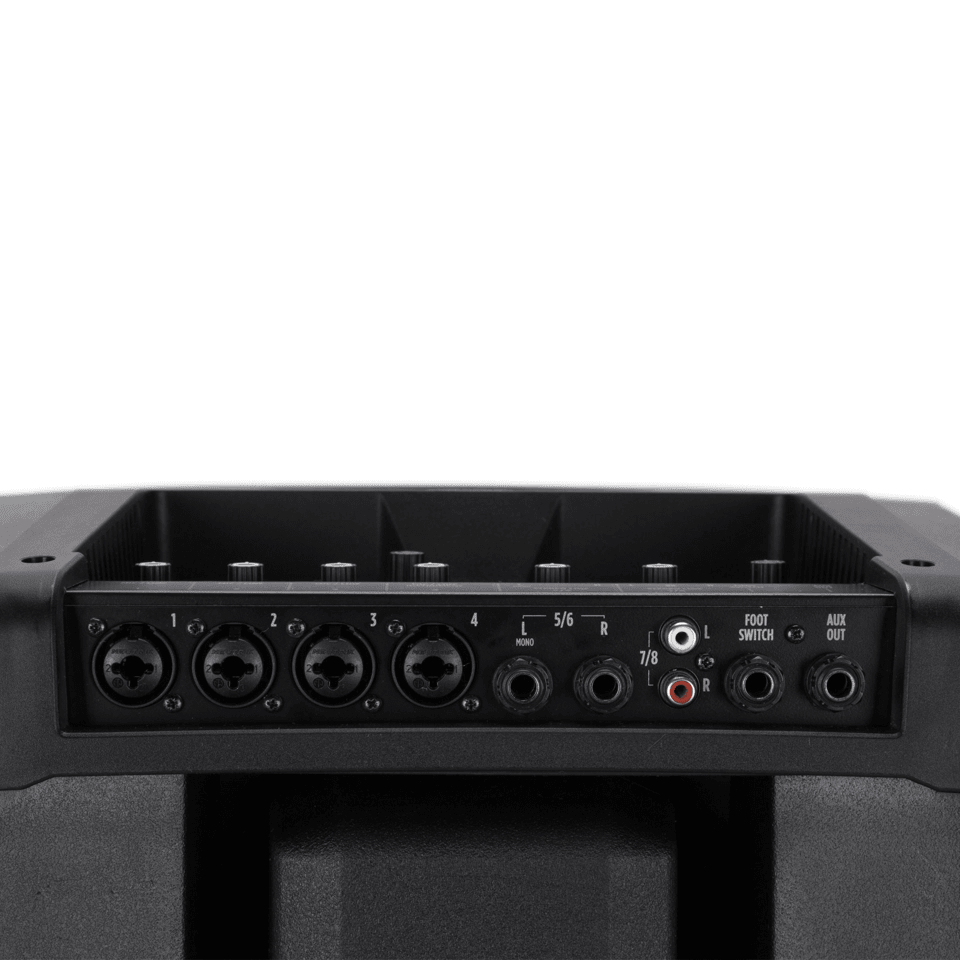 EVOX JMIX8 Active Two Way Array Music System With Digital Mixer - front view