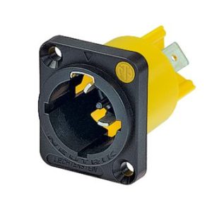 Neutrik - NAC3MPX - Powercon True1 Appliance Inlet Chassis Mount.