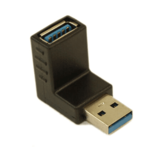 UP Angle USB Female to USB Male Adapter