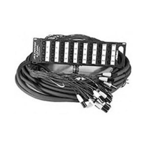 Maximum 32 send, 4 return multicore with Stage Box, 30 metres