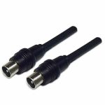 2m RF Coaxial Male to Male Cable - front view