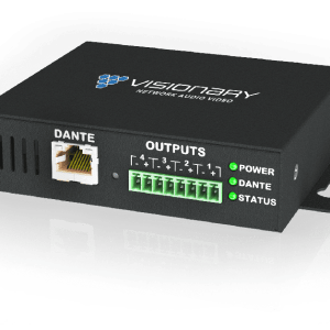 Dante AES67 POE 4ch Amp