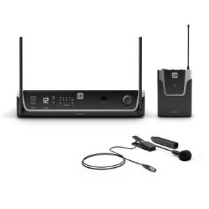 Wireless Microphone System with Bodypack and Brass Instrument Microphone