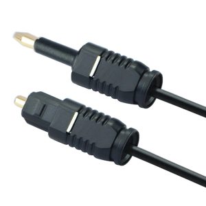 3m Mini TOSLINK 3.5mm Plug Digital output to TOSLINK Connector - front view