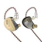 KZ IEM AS12 Units Balanced Armature Units In Ear Monitor Earphones - AS12 Black - front view