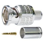 Canare BCP-B45HW BNC Connector for L-4.5CHWS - front view