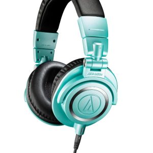 Audio Technica ATH-M50X Ice Blue Headphones - Limited Edition