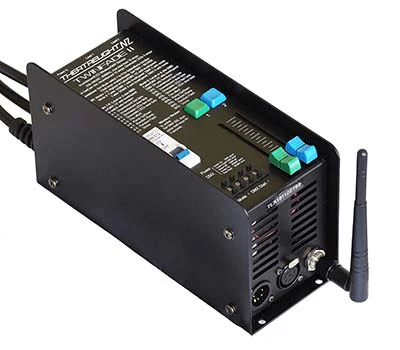 Twinfade II, 2ch dimmer, total load 2.4 kw - front view