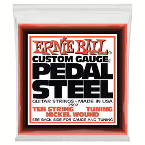 Ernie Ball EB-2502 E9 Pedal Steel Nickel Strings 013-038 (10-String)