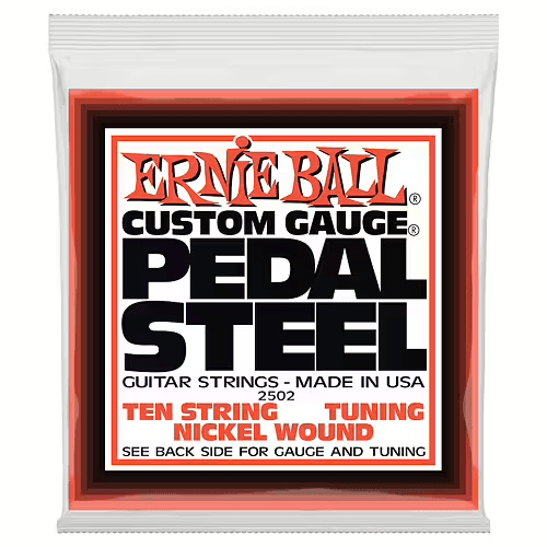 Ernie Ball EB-2502 E9 Pedal Steel Nickel Strings 013-038 (10-String)