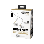 Mee Audio M6 Pro G2 Clear - 2nd Generation In Ear Monitor Headphones - front view