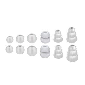 Mee Audio Eartips Combo Set Clear - 6 Pair in Various Sizes