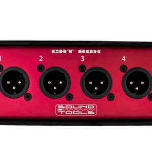 Male CAT BOX Analog Audio Over CAT5 Stage Box