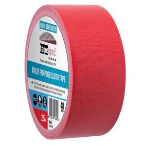 Red Gaffa Tape  30m 42mm ( Tape Spec 116 Cloth Tape )