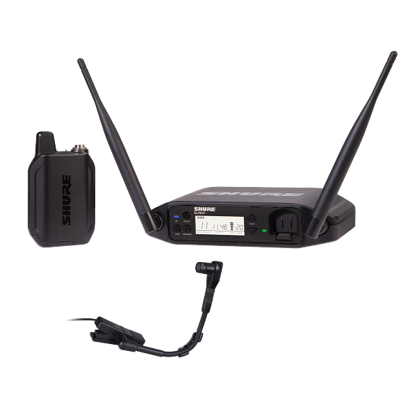 GLXD14+-BETA98Digital Wireless Instrument System with BETA®98H Flexible Gooseneck Microphone