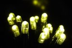 Black Wire LED Fairy Light Strings 4m Sections - Warm White - front view