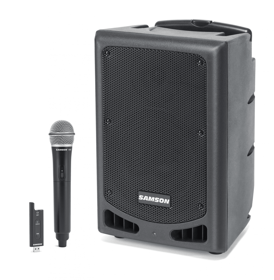 Samson Expedition XP208w - Rechargeable Portable PA with Handheld Wireless System and Bluetooth