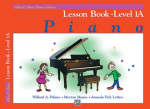Alfred's Basic Piano Library Lesson 1A