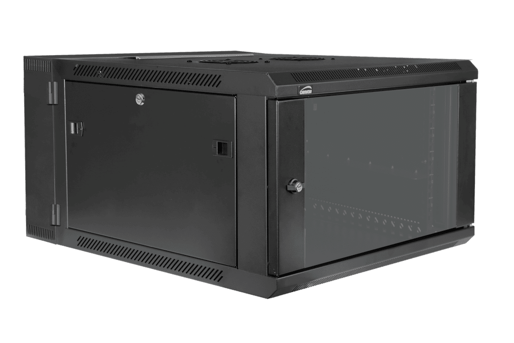 Caymon HPR506 – Double-Section 19″ Wall-Mount Rack (6U, 550 mm Depth)