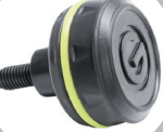 Gravity Set Screw Knob M8 - front view