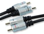 2 Way RCA to RCA 3m Cable - front view