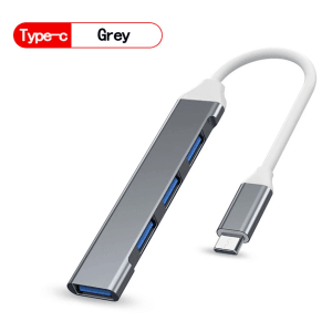 4 Port USB-C Hub 1x USB-C to 4x USB-A