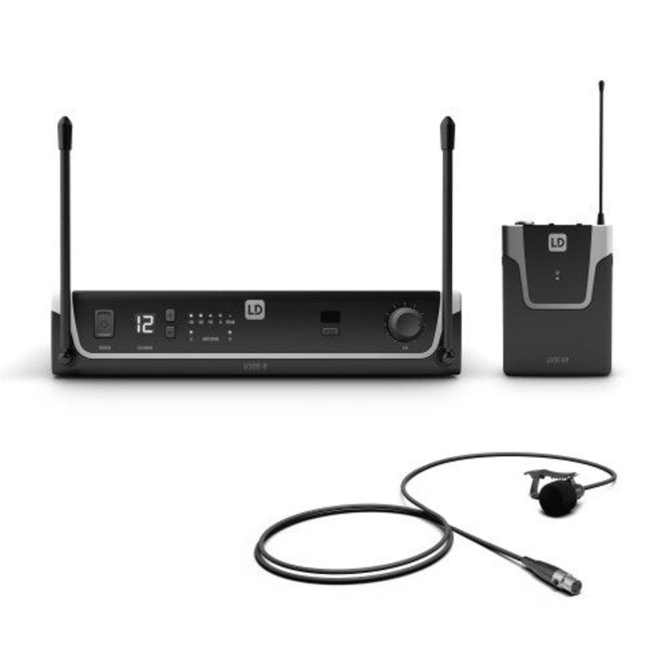 LD Systems U306 Wireless Microphone System with Bodypack and Lavalier Microphone