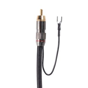 3m Coaxial Subwoofer Cable RCA Male to Male with Grounding Terminal