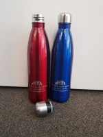 Large Stainless Steel Double Wall Bottle 750mls - Red
