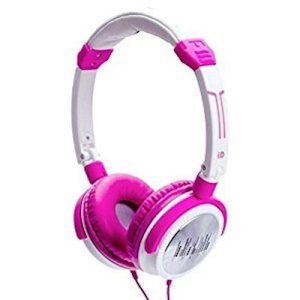 IDance Crazy Headphones - Pink and White