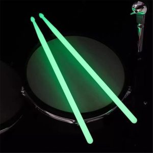 Drum Sticks Glow in the dark Green