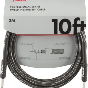 Fender Professional Series Instrument Cables 10Ft Tweed