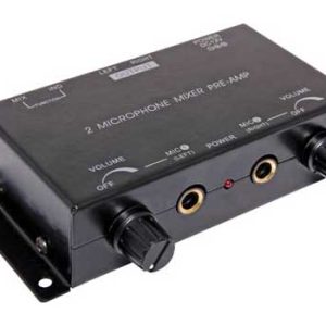 2 Channel Microphone Mixer Pre-Amplifier