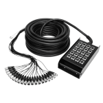 Adam Hall 16+4 15m multicore snake - front view